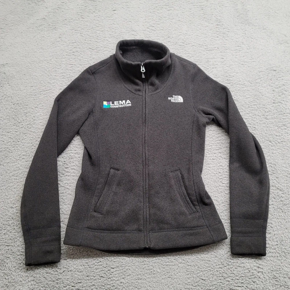 The North Face Jacket Womens Small Black Fleece Outdoors Gorpcore Casual Pockets